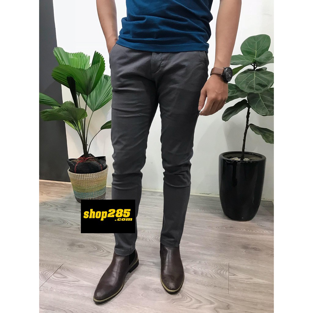 Quần kaki nam T.M SLIM gam màu nam tính 1 chiếc quần kaki chinos co giãn thoải mái tính ứng dụng rất cao !