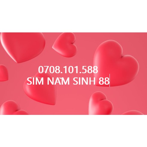 SIM MOBIFONE SỐ ĐẸP 4G ĐUÔI NĂM SINH 88