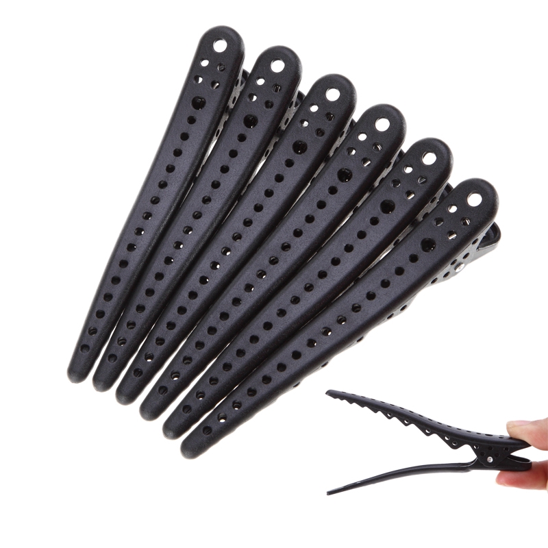 Monja Set 6 Kẹp Làm Tóc Chuyên Nghiệp Tiện Dụng