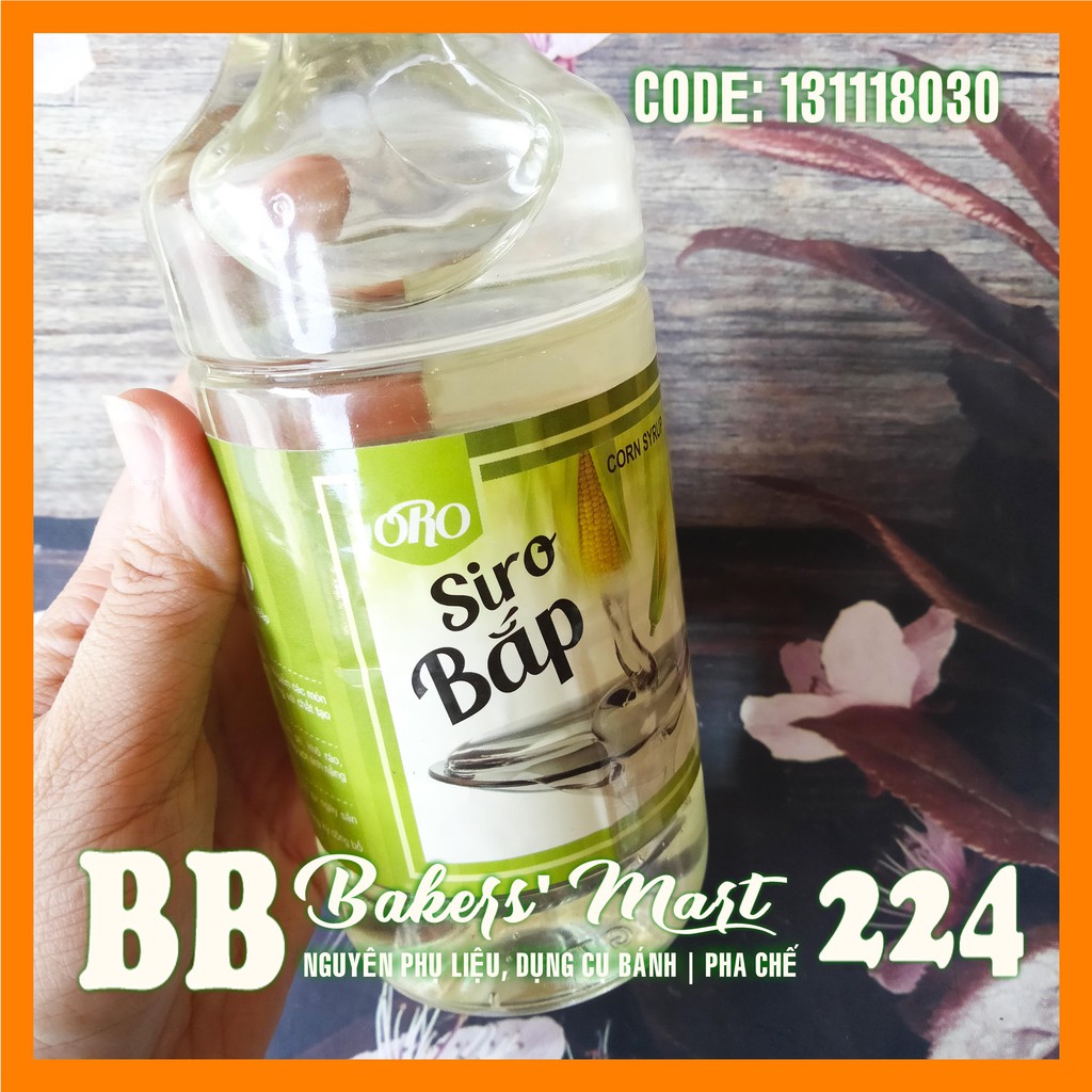 Siro bắp (Corn Syrup) Hàn Quốc ORO - Chai 600gr