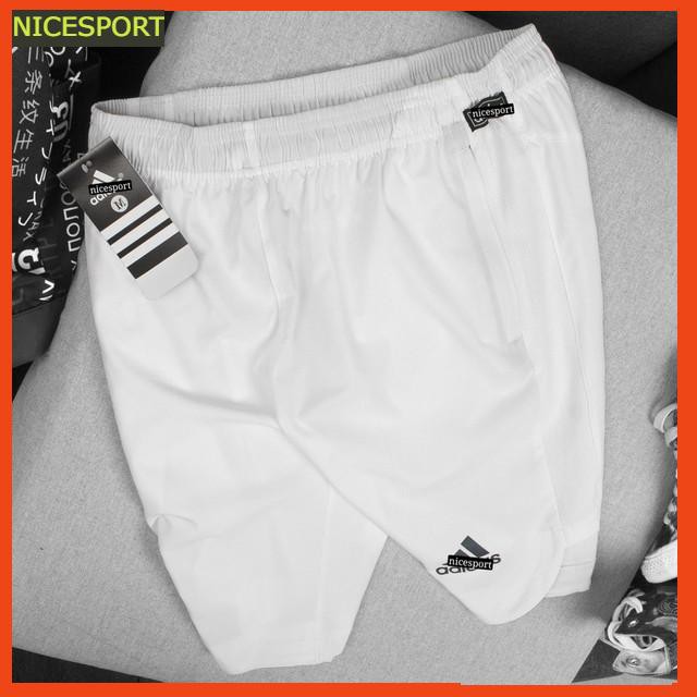 Quần đùi tập gym nam cao cấp hàng vải real hãng ADlDAS - sports men