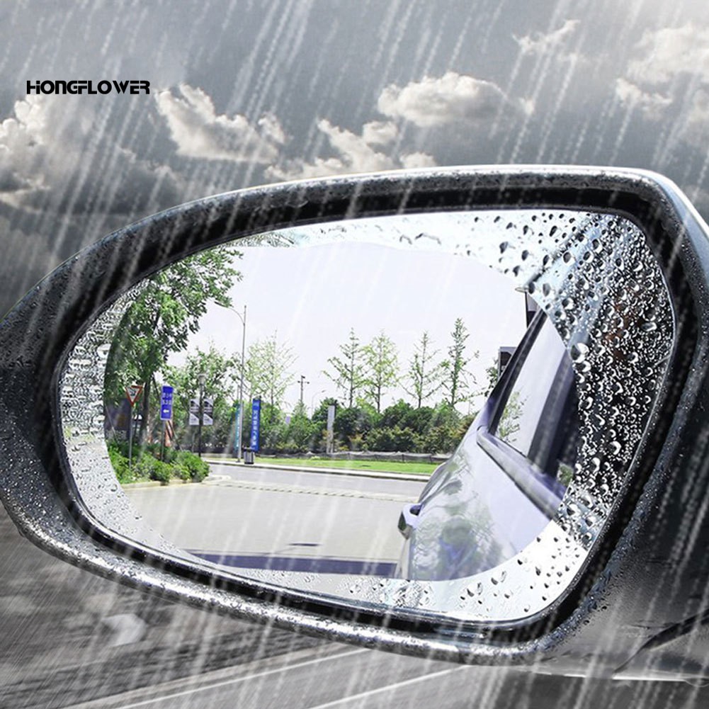 Set 2 Miếng Dán Chống Sương Mù Không Thấm Nước Cho Kính Chiếu Hậu Xe Hơi | BigBuy360 - bigbuy360.vn