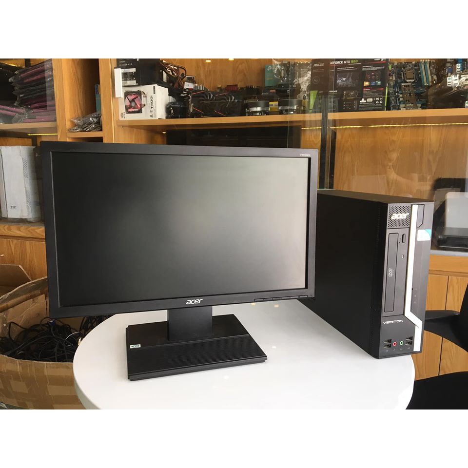 Bộ máy tính văn phòng, máy tính học sinh đồng bộ ACER Veriton X2610G LCD 19" led acer | BigBuy360 - bigbuy360.vn
