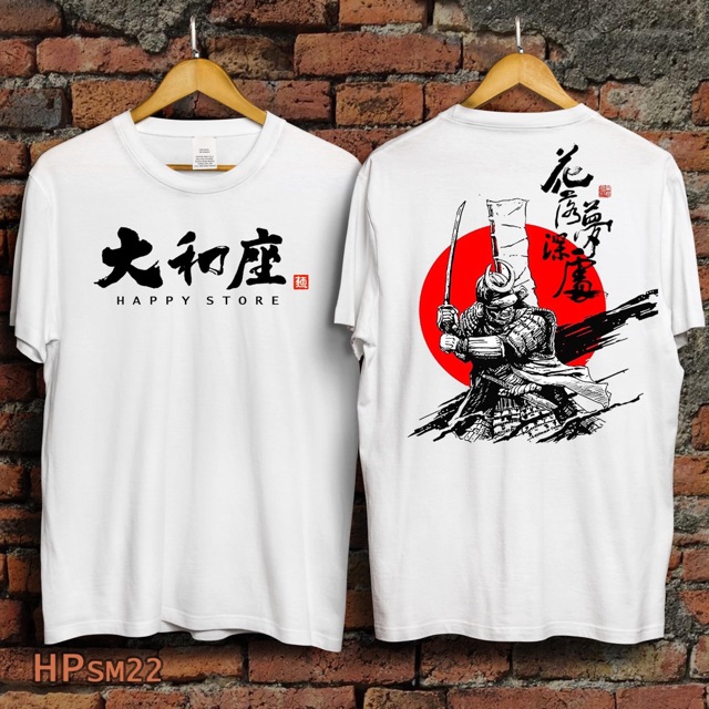 ÁO THUN SAMURAI NAM NỮ MS02