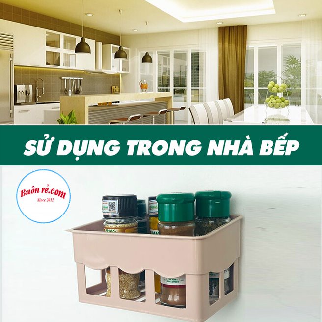 Khay đựng đồ dán tường Việt Nhật  - 014420 – Khay đựng vật dụng dán tường nhà tắm chắc chắn, tiện dụng