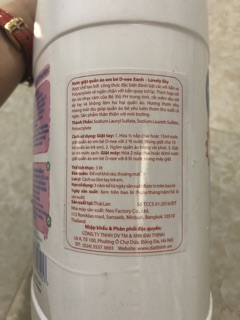 Nước giặt DNEE 3000ml - tem đỏ công ty ĐẠI THỊNH