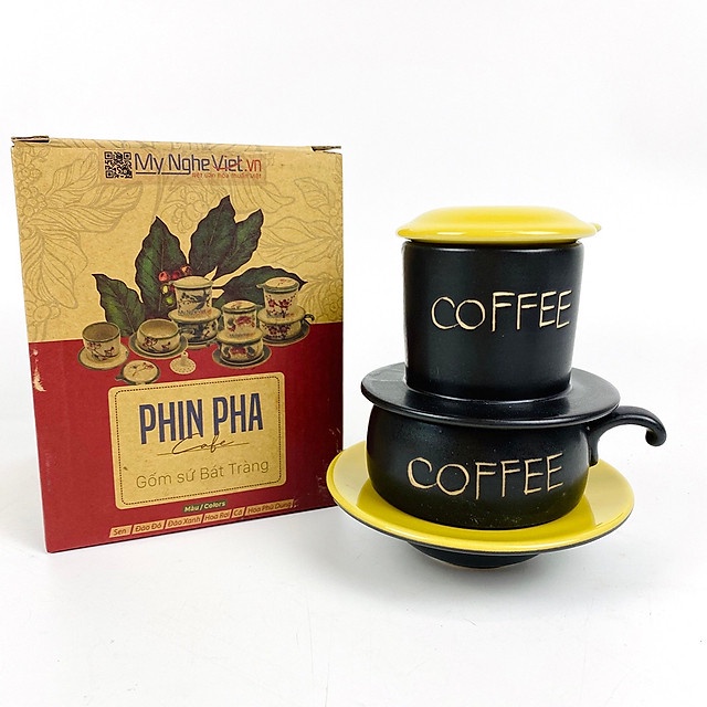 Combo 2 Bộ Phin Pha Cà Phê Cao Cấp Xưởng Gốm TM