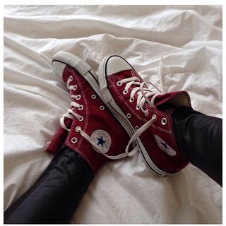 Giày CV Đỏ Đô Cổ Cao Nam