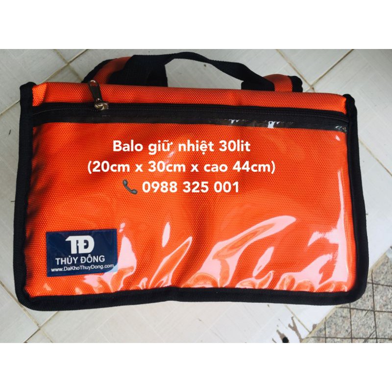 BALO GIỮ NHIỆT GIAO HÀNG - 30LIT  20 x 30 x 44cm KHAY BÁN RIÊNG