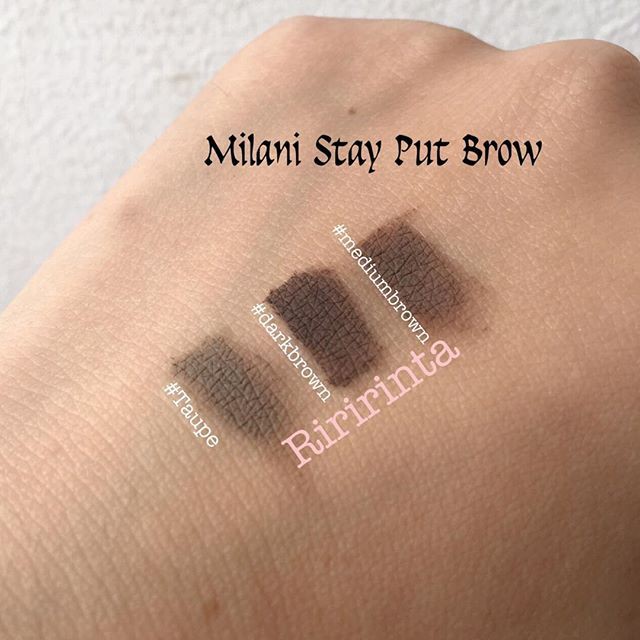 SET GEL MÀY KÈM CỌ MILANI STAY PUT BROW COLOR | BigBuy360 - bigbuy360.vn