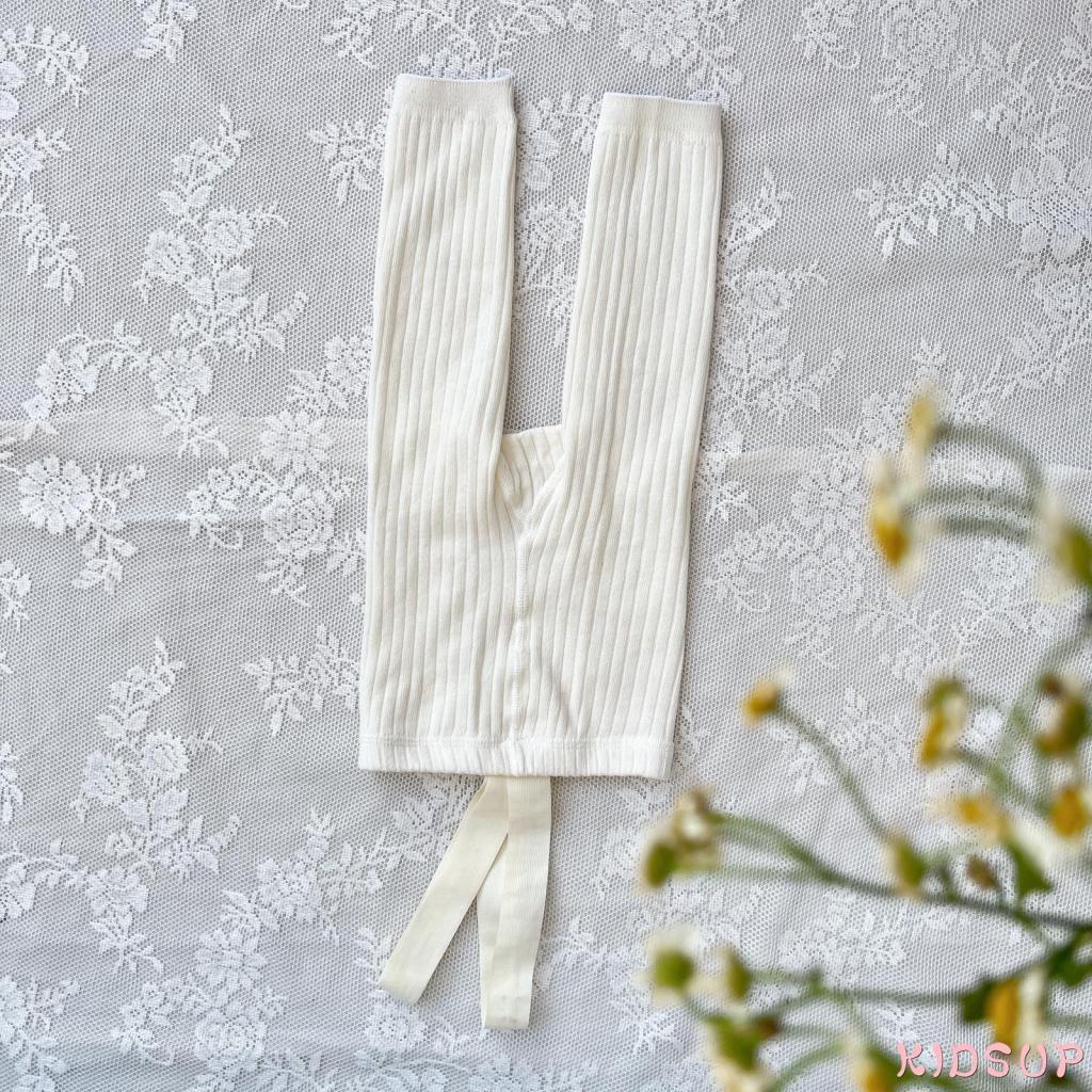 Quần Legging Dệt Kim Màu Trơn Giữ Ấm Thời Trang Thu Đông Cho Bé Trai Và Gái 1 Tuổi