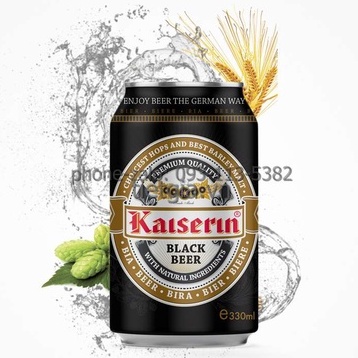 Hỏa tốc bia đen đức kaiserin black thùng 24 lon, hsd 2023 10 - ảnh sản phẩm 2