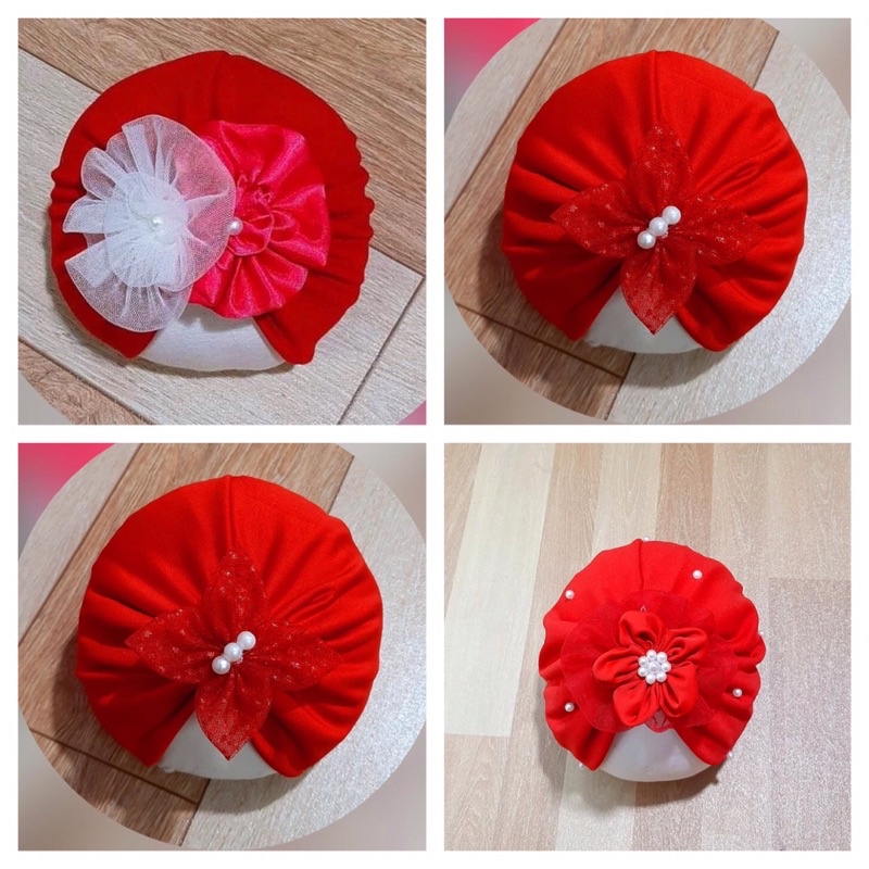 Nón turban cho bé gái- hàng mới về, mũ turban cho bé