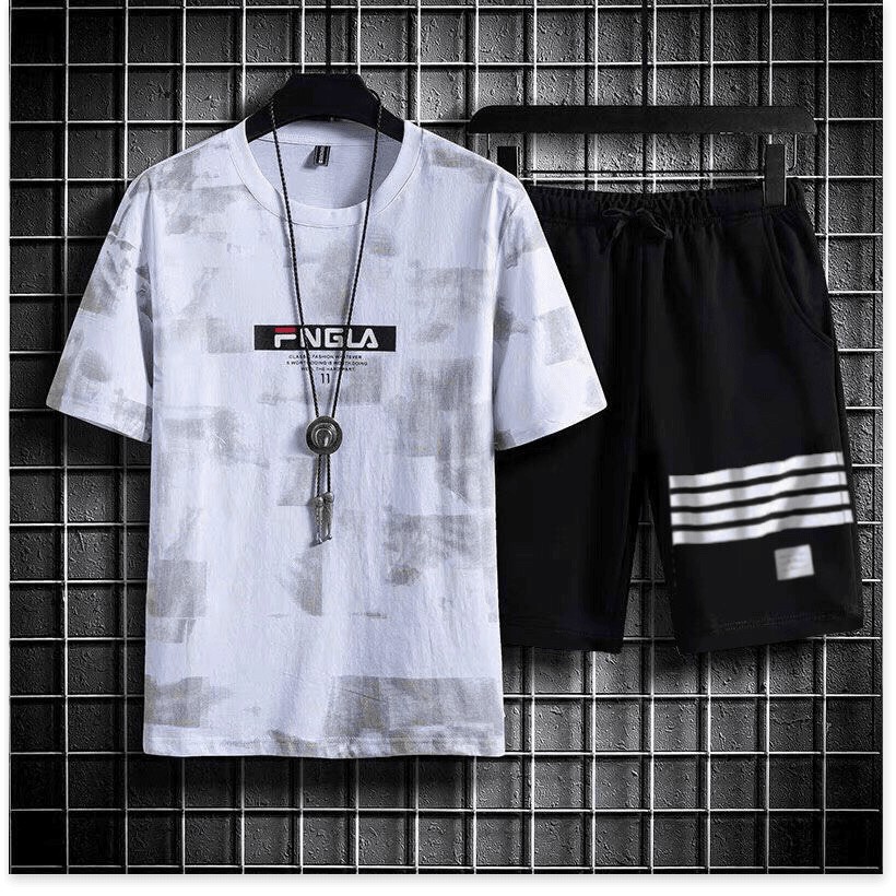 SET BỘ THUN HÈ THỂ THAO PHONG CÁCH THỜI TRANG ÁO THUN QUẦN NGẮN CỰC CHẤT KOKO MI STORE