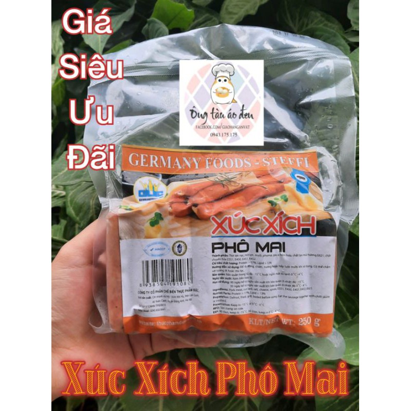 Xúc xích phô mai 250gr