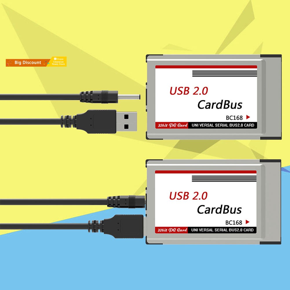 Bộ chuyển đổi từ PST_Laptop PCMCIA sang USB 2.0 CardBus | BigBuy360 - bigbuy360.vn