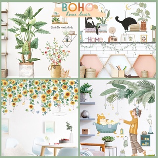 Tranh Decal Dán Tường Cao Cấp Nhiều Mẫu Trang Trí Quán Xá, Lớp Học, Nhà Cửa