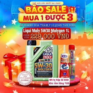 Compo dầu nhớt nhập khẩu liqui molygen 5w30,hộp số chống hú lap bod 80w90,khử ẩm xăng bod