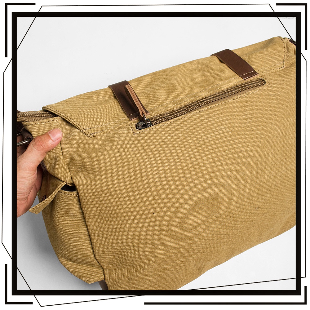 TÚI ĐEO CHÉO PHONG CÁCH VINTAGE HUNTER MESSENGER BAG