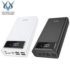 💥 Pin Dự Phòng 50000mah💥40000mah/30000Mah WP-169 4 Cổng Cạc Cùng 4 Thiết Bị - Tích Hợp Led - Hiển Thị Đèn Pin BH 6 Tháng