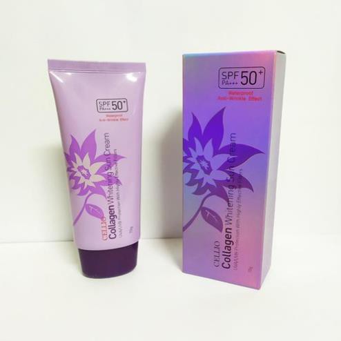 Kem chống nắng CELLIO SPF 50 PA++ Chống tia UV, dưỡng trắng hiệu quả