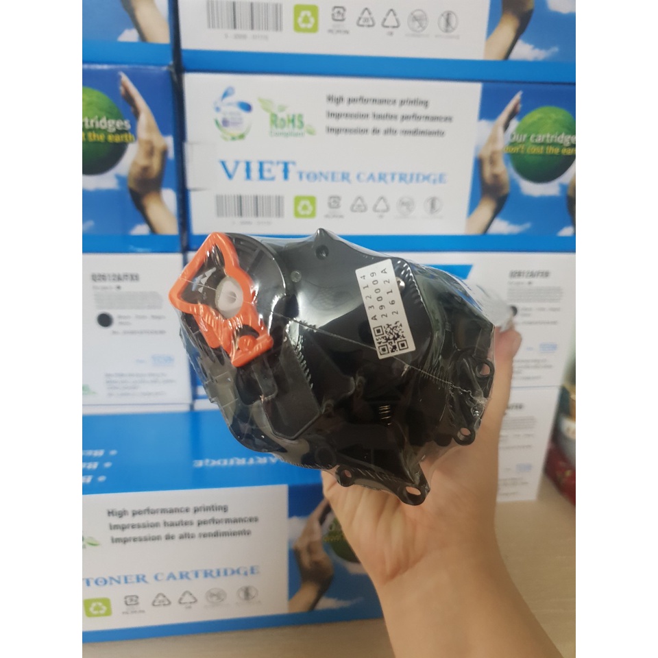 Hộp Mực 12A Viet Toner - Dùng Cho Máy In HP  Canon