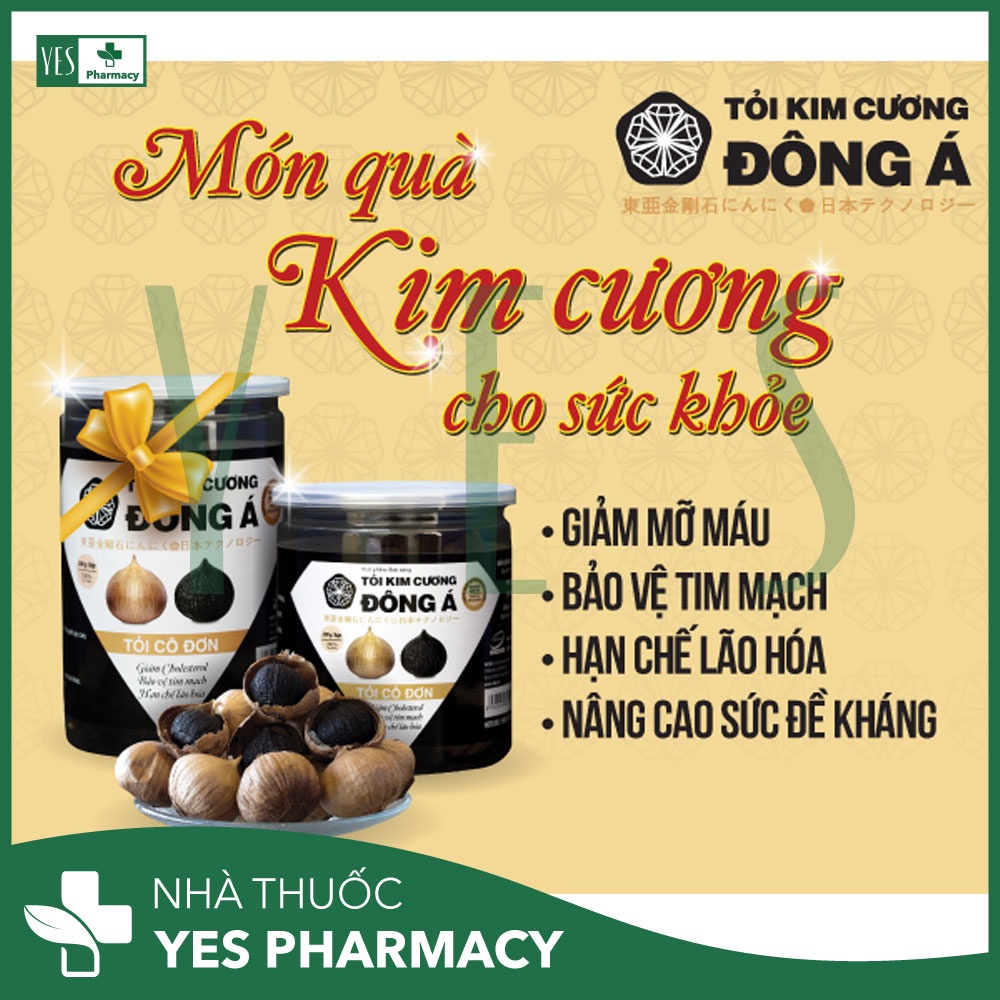 TPCN Tỏi Kim Cương - Tỏi đen cô đơn - Nhà thuốc Yes Pharmacy