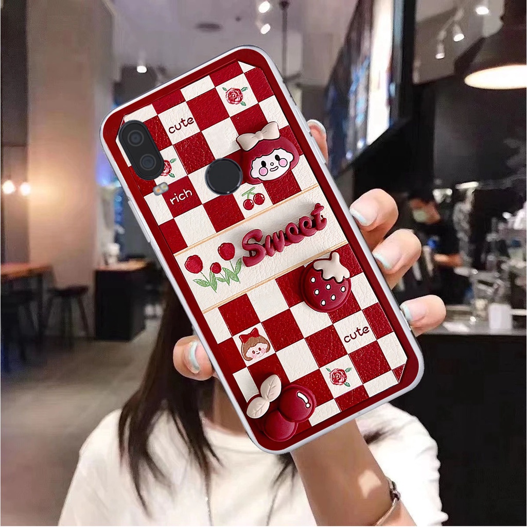 Ốp Vsmart Active 1 / Active 1 Plus / Active 1+ in hình trái tim, caro kẹo ngọt đầy cá tính siêu đẹp siêu chất