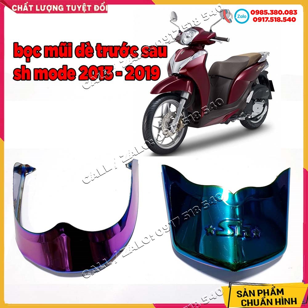 ỐP MŨI DÈ TRƯỚC, SAU HONDA SH VIỆT, SH MODE , AIRBLADE ,WAVE ALPHA,VISION,SIRIUS, WINNER X, EX 150( MÀU TITAN GIÁ 1 CẶP)