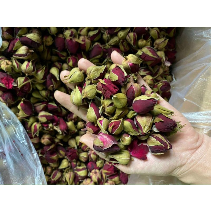500gr nụ hồng Tây Tạng sấy khô, hoa hồng Sơn Đông, hồng đà lạt nguyên chất hàng chuẩn loại 1