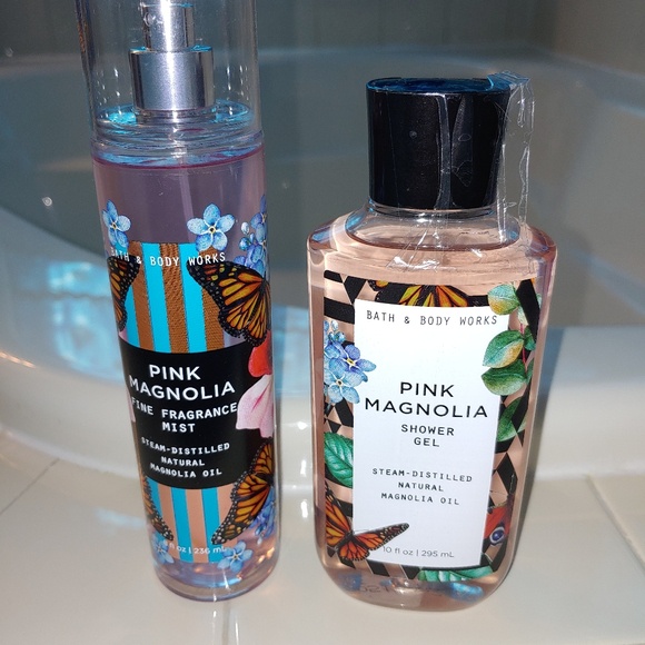 Gel  tắm Bath &amp; Body Works Shower Gel 295ml - Pink Magnolia (Mỹ)