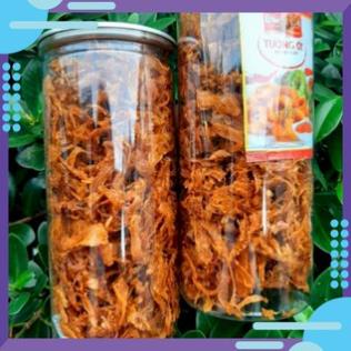Ghẹ sữa rim me/ khô mực xé tẩm vị - giá sỉ HŨ PET 250gr