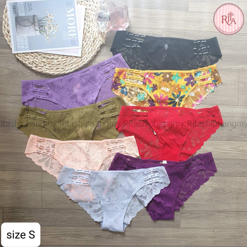 (SIZE S 91-96 CM) (Ren 4 8) Quần lót Victoria Secret chính hãng, săn sale giá rẻ