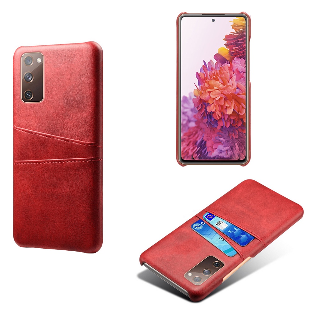 Ốp Điện Thoại Da PU Có Ngăn Đựng Thẻ Chống Sốc Cho Samsung Galaxy S21 FE 5G S22 Plus S21 Ultra S20 FE S10