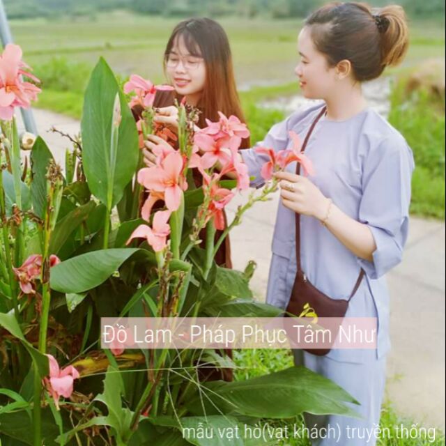 Đồ lam mẫu vạt hò truyền thống