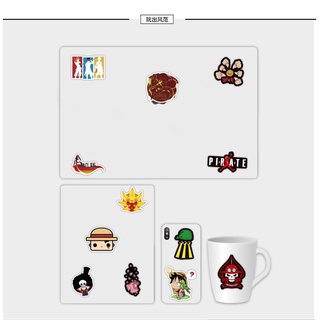 1 Miếng Dán Trang Trí Hình One Piece Độc Đáo
