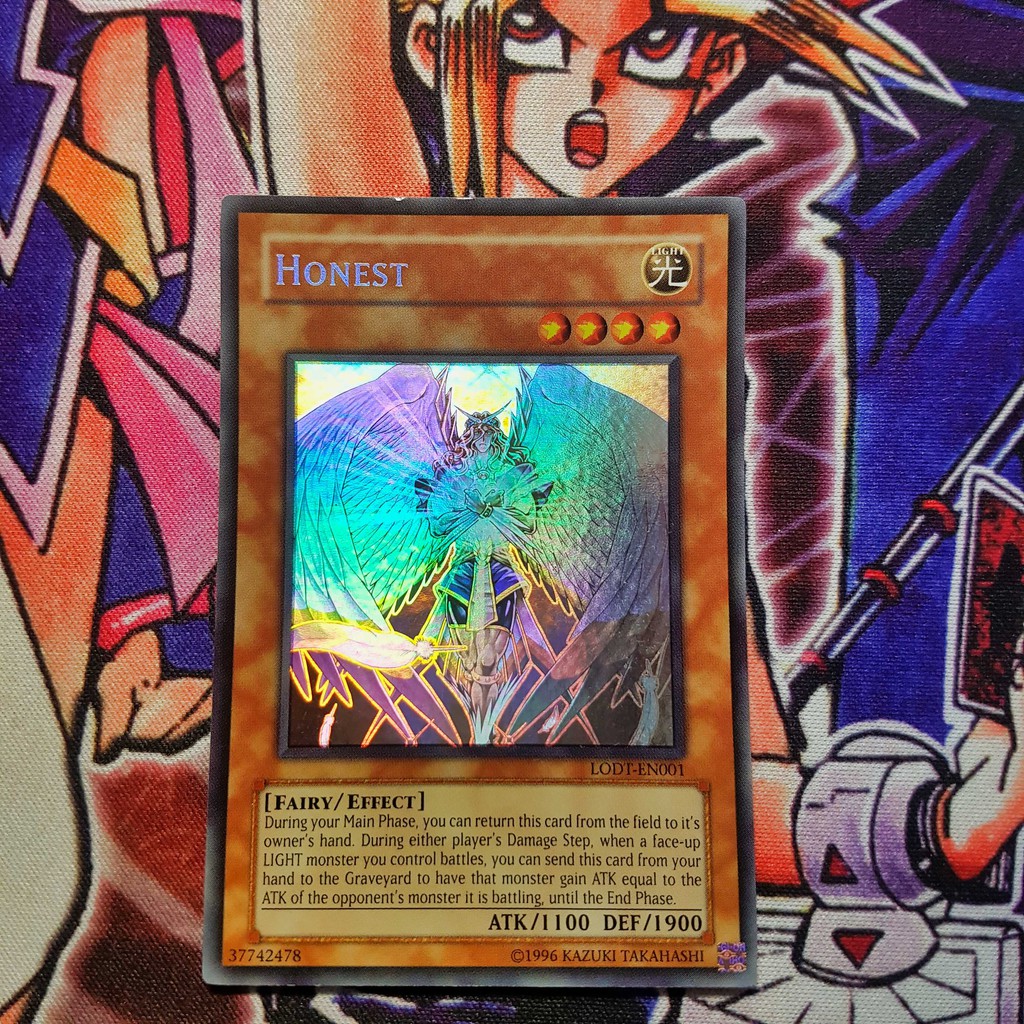 Thẻ bài YUGIOH sưu tập | Honest | LODT Ghost Rare.