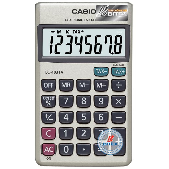 Máy Tính Casio LC403TV Chính Hãng Tem Bitex