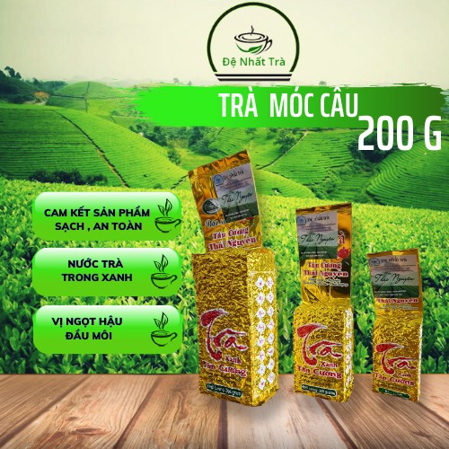 Trà  móc câu thái nguyên loại 1 , trà khô chuẩn chè thái nguyên 200G_TN02