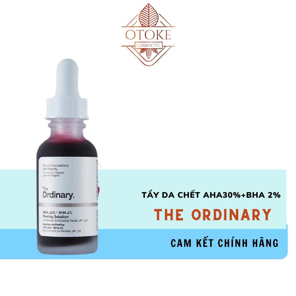 Tẩy Da Chết The Ordinary AHA 30% + BHA 2%