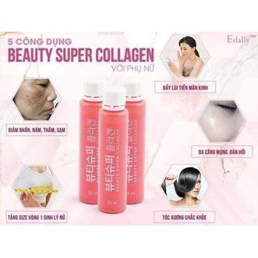 Nước uống Collagen thủy phân Edally BH( hộp 10 lọ) | BigBuy360 - bigbuy360.vn