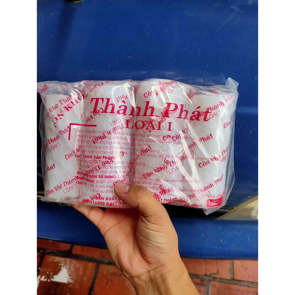 Túi 4 thanh cồn khô ăn lẩu, ăn nướng an toàn tiện lợi | BigBuy360 - bigbuy360.vn