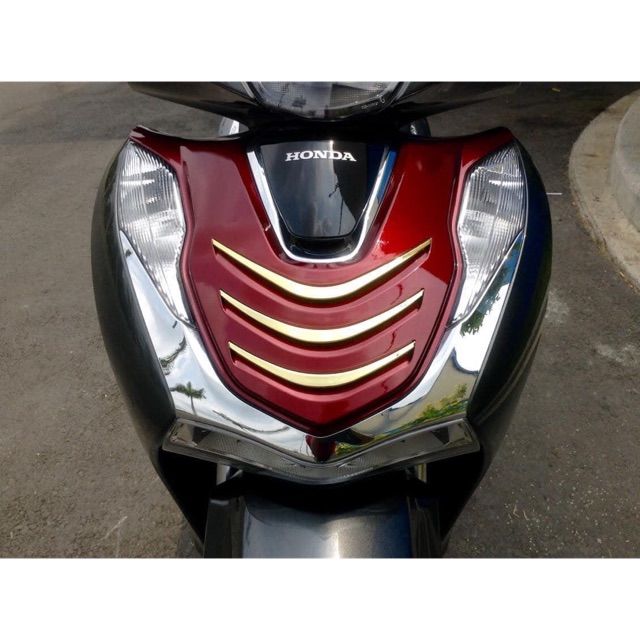 mặt nạ SH 2020 3 sọc xi vàng