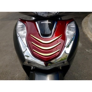 mặt nạ SH 2020 3 sọc xi vàng
