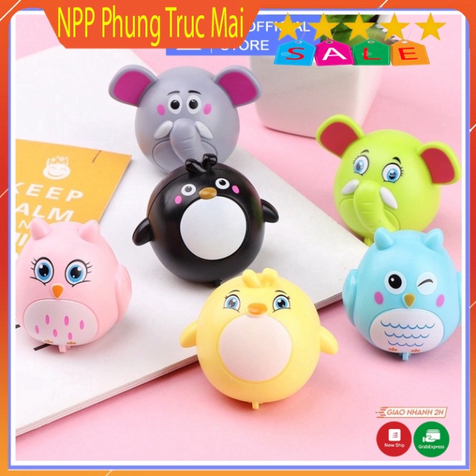 Đồ chơi  Trứng 20 Thú chạy đà đà siêu dễ thương chất liệu nhựa ABS cao cấp cho bé - Đồ chơi xe chạy đà mini hình thú