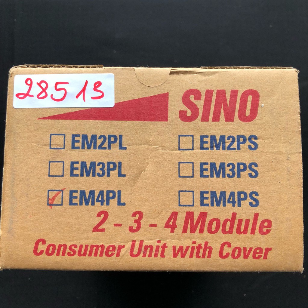 [SINO] Tủ Điện Vỏ Kim Loại Sino 4 EMPL - Chứa 4 Module