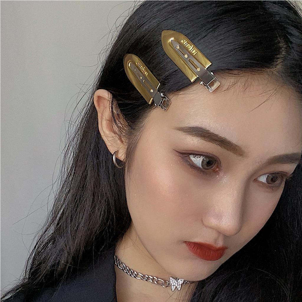 Kẹp Tóc Mỏ Vịt Một Bên Bằng Kim Loại 22772 Cho Nữ