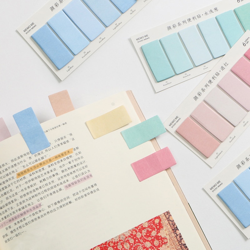 Set Giấy Ghi Chú Nhiều Màu Tùy Chọn Tiện Dụng