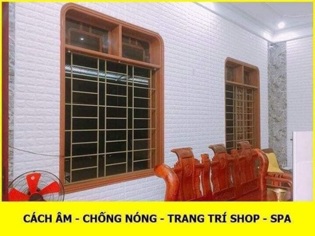 Xốp dán tường 3D CAO CẤP Khổ Lớn 70x77cm. Giá rẻ vô địch, ở đâu rẻ hơn shop hoàn tiền.