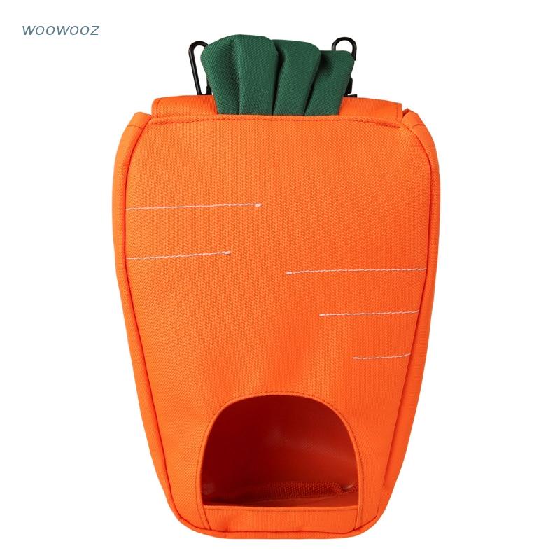 Túi Đựng Thức Ăn Hình Cà Rốt Cho Thú Cưng